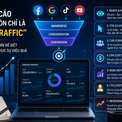 Quảng cáo không còn chỉ là "mua traffic"