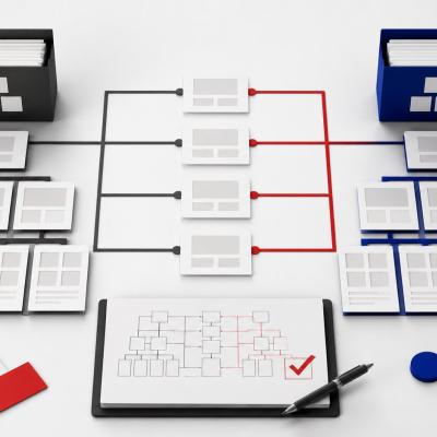 Sơ đồ chuyển các URL từ cấu trúc website cũ sang website mới theo từng đường dẫn trực tiếp